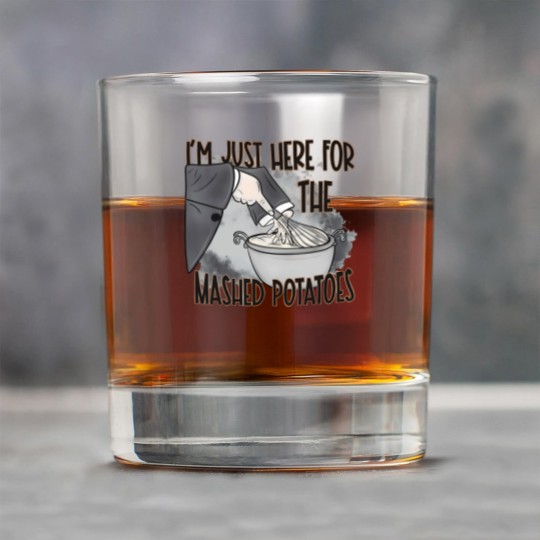 Discover IM Just Here For The Mashed Potatoes Cute Thanksgiving Food Rock Glasses