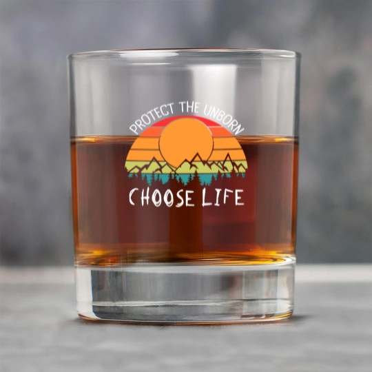 Discover Pro-Life, Protect The Unborn Choose Life Rock Glasses