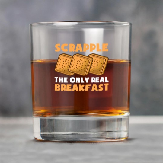 Discover Scrapple American Breakfast Pennsylvania philly Rock Glasses