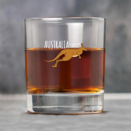 Discover Kangaroo-Australia Is Calling And I Must Go Rock Glasses