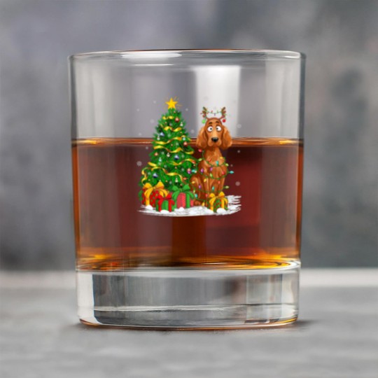 Discover Irish Setter Dog Lover Xmas Lighting Irish Setter Rock Glasses