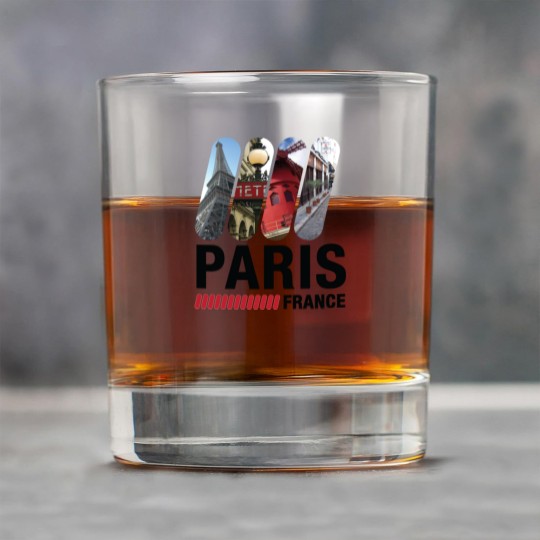 Discover Paris, France Rock Glasses