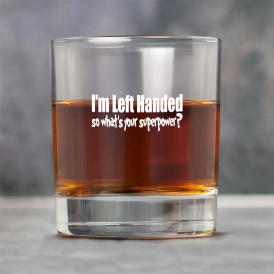 Discover FUNNY LEFT HANDED Rock Glasses