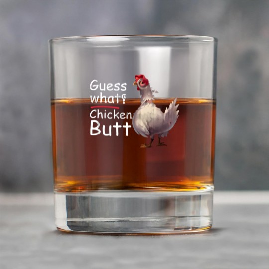 Discover Funny Guess What Chicken Chick Butt Great Gift Vin Rock Glasses