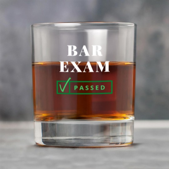 Discover BAR EXAM PASSED! Rock Glasses