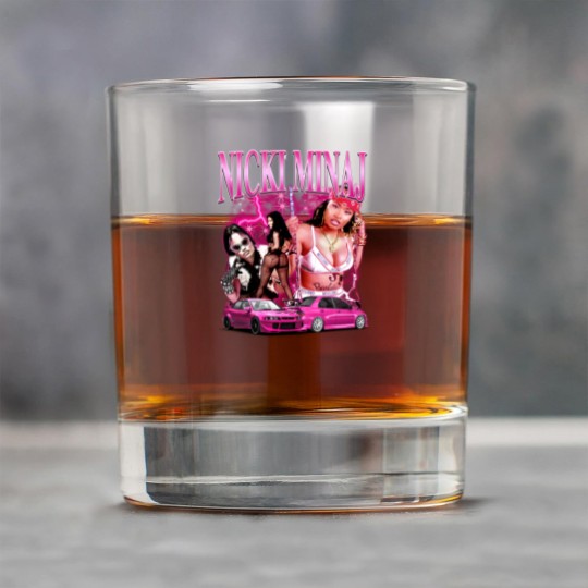 Discover Nicki Minaj Barbie World Comic Rock Glasses, 90S Vintage Merch Ice Spice Rock Glasses