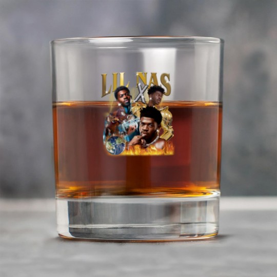 Discover Lil nas X Rock Glasses, Lil nas X Vintage Bootleg Rock Glasses, Lil nas X Vintage Retro Graphic Rock Glasses