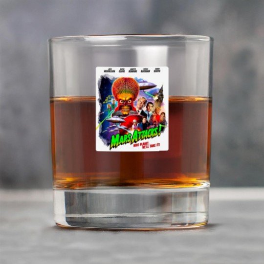 Discover Mars Attacks Soft Rock Glasses, Mars Attacks Movie Poster Rock Glasses