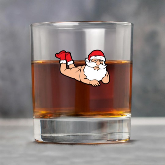 Discover Funny Sexy Santa Claus Xmas Merry Christmas Winter Rock Glasses