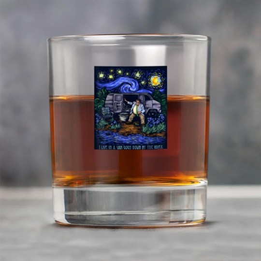 Discover i live in a van gogh down by the river t Rock Glasses
