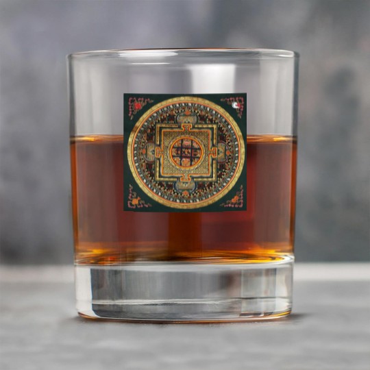 Discover Kalachakra Mandala Rock Glasses