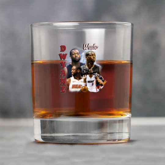 Discover Dwyane Wade Vintage Rock Glasses, Vintage 90s Graphic Style Dwyane Wade Rock Glasses