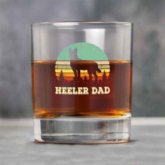 Discover Australian Cattle Dog Red Blue Pet Heeler Dad Cute Mens Gift Rock Glasses