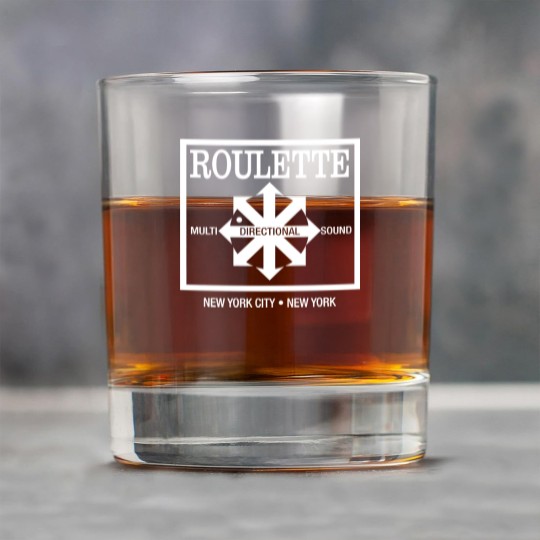 Discover Roulette Records Rock Glasses - Defunct Record Label