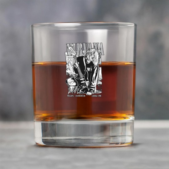 Discover Custom Kurt Cobain Graphic Rock Glasses