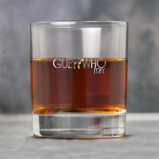 Discover ITZY Guess Who Logo Abstract Rock Glasses