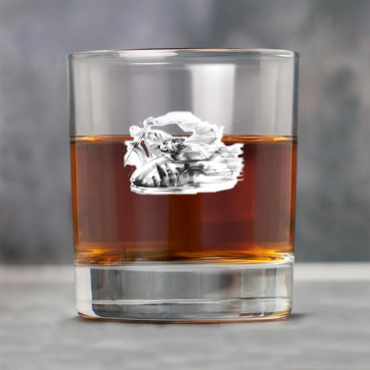 Discover Dog in a Sidecar Rock Glasses