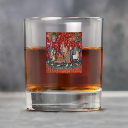 Discover Lady and Unicorn Medieval Tapestry Rock Glasses