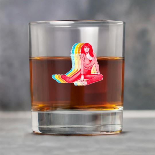 Discover Kate Bush / Retro Rainbow Aesthetic Design - Kate Bush - Rock Glasses