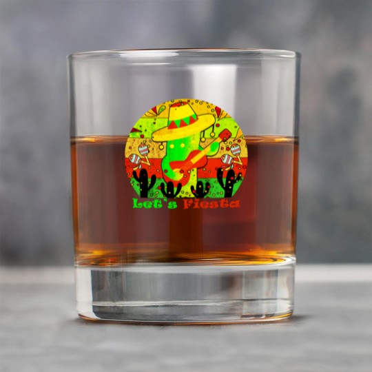 Discover Lets Fiesta Cinco De Mayo Mexican Guitar Cactus Rock Glasses