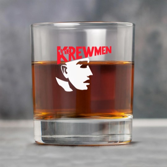 Discover Vintage The Krewmen Pure Rockabilly Psychobilly Music Big Printed Rock Glasses