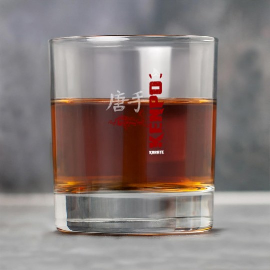 Discover vertical kenpo with chinese kanji dragon red Rock Glasses
