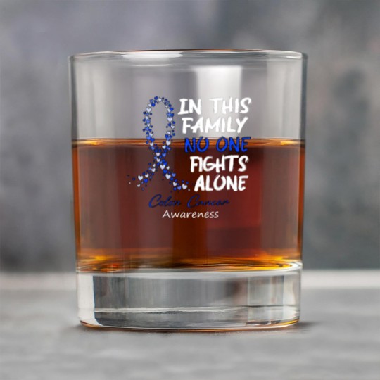Discover Colon Cancer Awareness In This Family No One Fights Alone - Faith Hope Cure - Colon Cancer Awareness - Rock Glasses