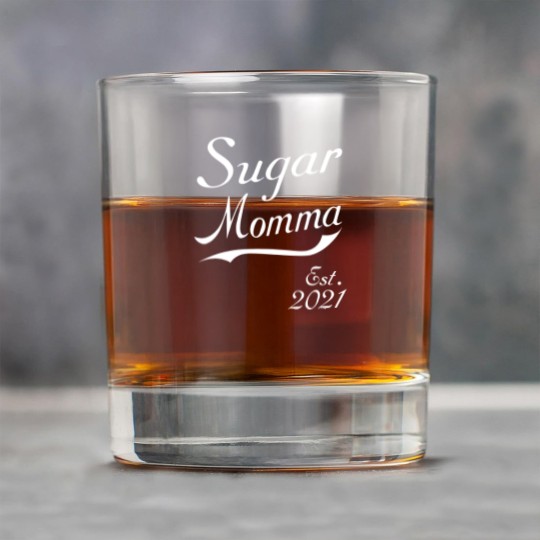 Discover Women'S Sugar Momma Established 2021 Rock Glasses