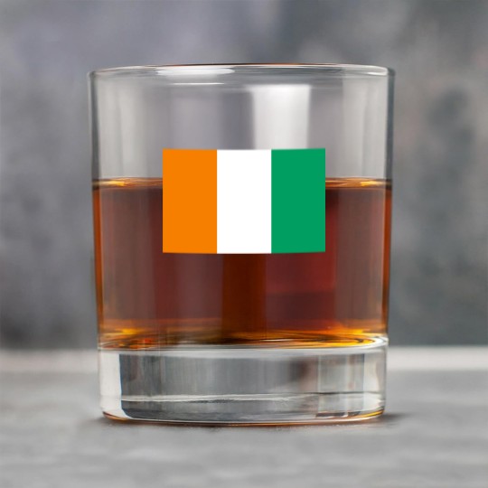 Discover Ivory Coast Flag Rock Glasses