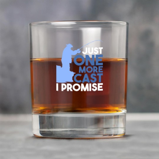 Discover Fishing - Just One More Cast Rock Glasses