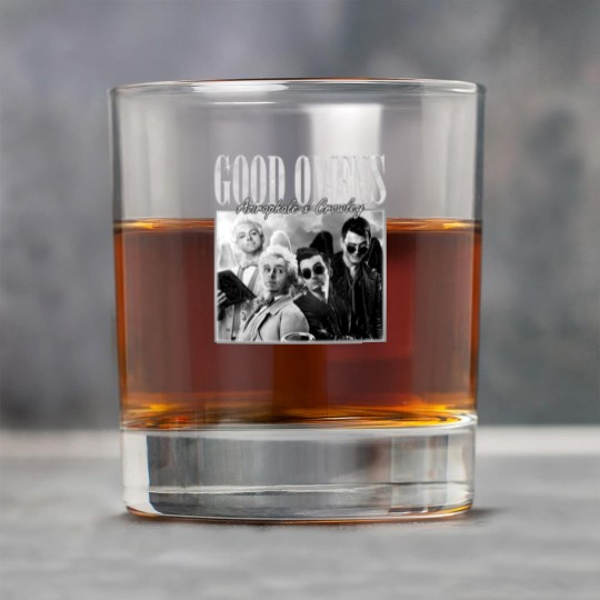Discover Good Omens Movie Rock Glasses, Aziraphale 2023 Movie Bootleg Rock Glasses