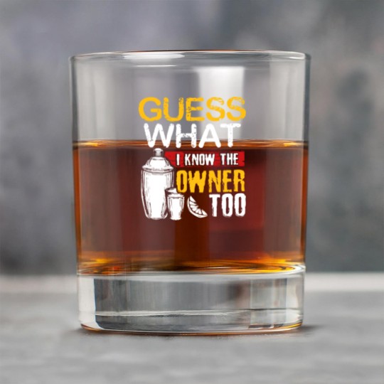 Discover Guess What I Know The Owner Too Waitress Rock Glasses