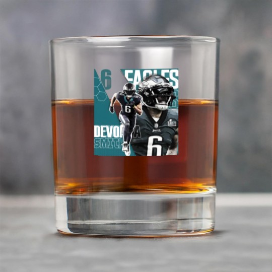 Discover DeVonta Smith Football DesignEagles Rock Glasses