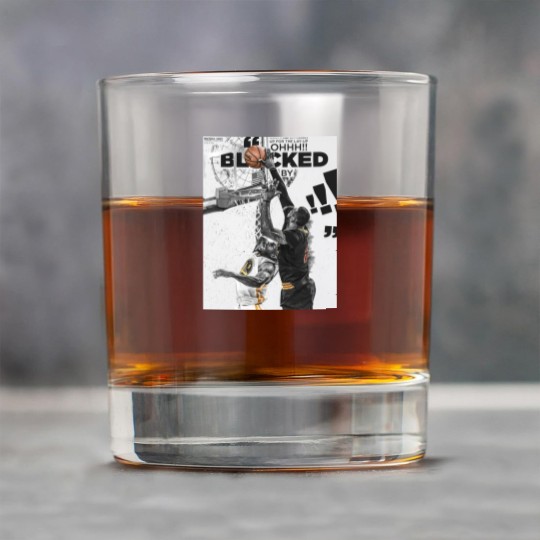 Discover LeBron James Chasedown Block Andre Iguodala Rock Glasses