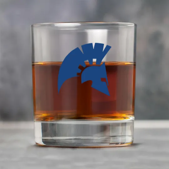 Discover Tacoma Community College Titans logo Rock Glasses