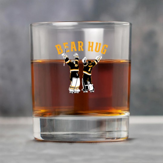 Discover Goalie Bear Hug Rock Glasses