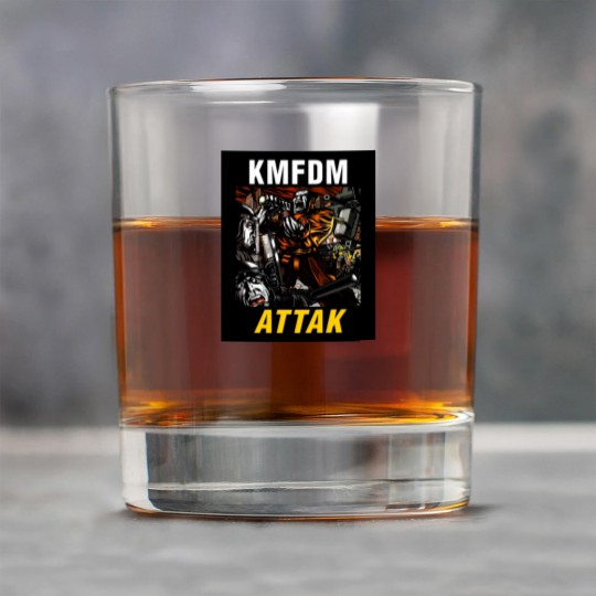 Discover KMFDM ATTAK - Vintage Rock Glasses