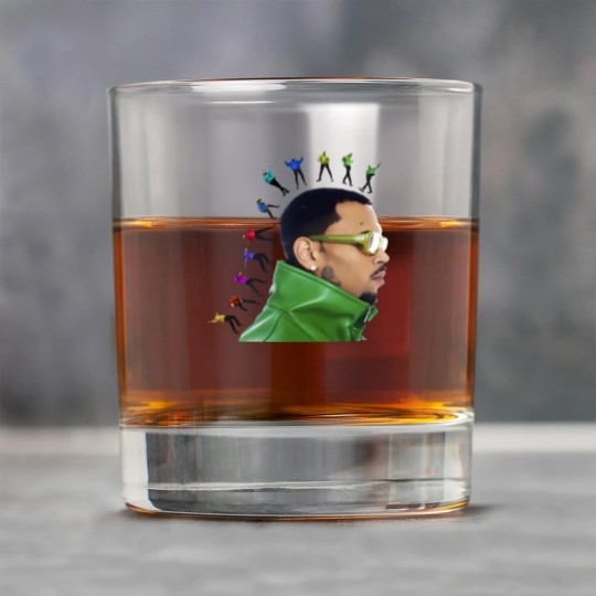 Discover Chris Brown 11:11 Tour 2024 Rock Glasses, Chris Brown Fan Rock Glasses, Chris Brown 2024 Rock Glasses
