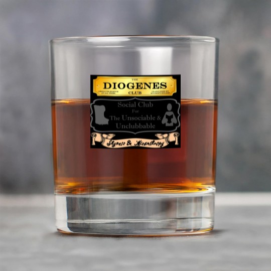 Discover Mycroft Holmes - Diogenes Club - For The Unsociable  Unclubbable Rock Glasses