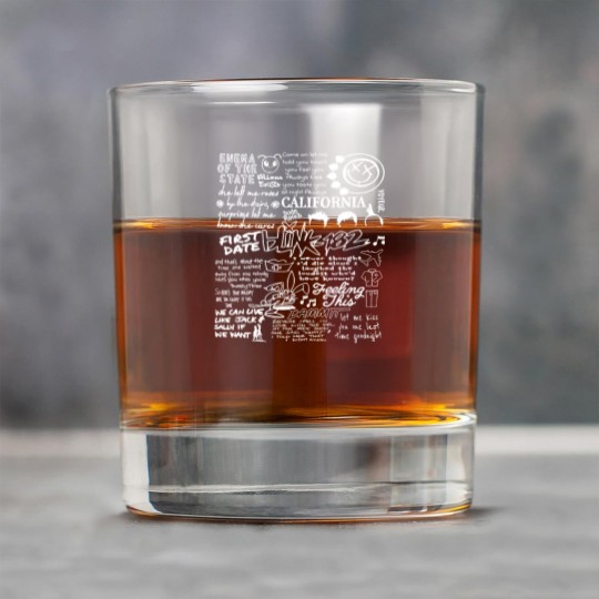 Discover B182 Rock Glasses, Blink -182 World Tour 2023, Pop-Punk Band Rock Glasses