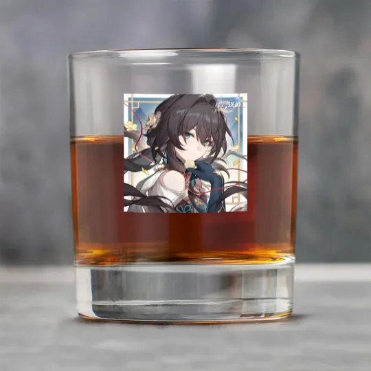 Discover Honkai Star Hail - Ruan Mei  Valentines Day Artwork 2024 Rock Glasses