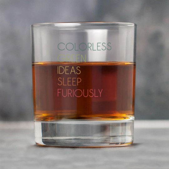 Discover Colorless Green Ideas Sleep Furiously Rock Glasses
