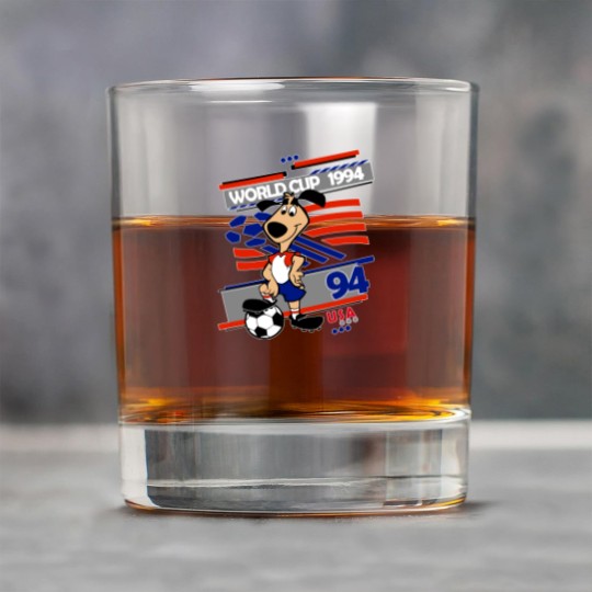 Discover Striker - USA 94 Classic Rock Glasses, Vintage Mascot World Cup Rock Glasses