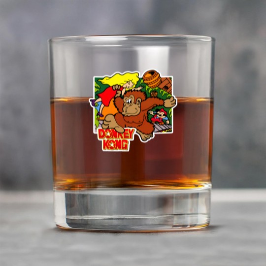 Discover Donkey Kong Arcade Game Rock Glasses, Donkey Kong Party Rock Glasses