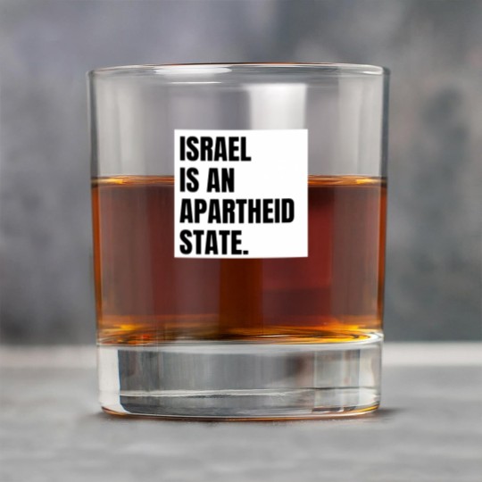 Discover Israel is an Apartheid State Rock Glasses