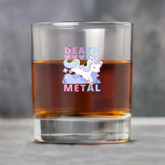 Discover Death Metal Adorable Unicorn rainbow Rock Glasses