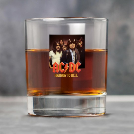 Discover Highway to Hell Power Up High Voltage Who Made Who Back in Black Rock Glasses