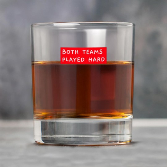 Discover Both Teams Played Hard Rock Glasses