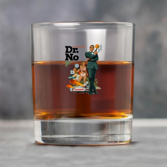 Discover James Bond Dr.No V2 Rock Glasses Vintage Movie Rock Glasses
