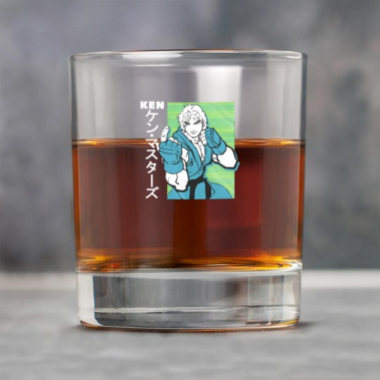 Discover Street Fighter Ken Rock Glasses